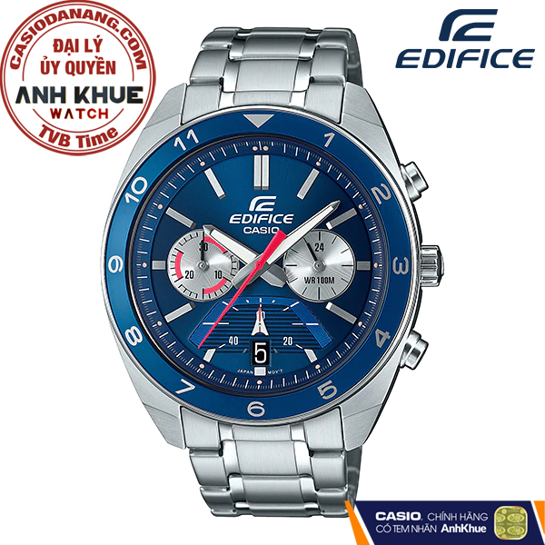 Đồng hồ nam dây kim loại Casio Edifice chính hãng EFV-590D-2AVUDF (44mm)