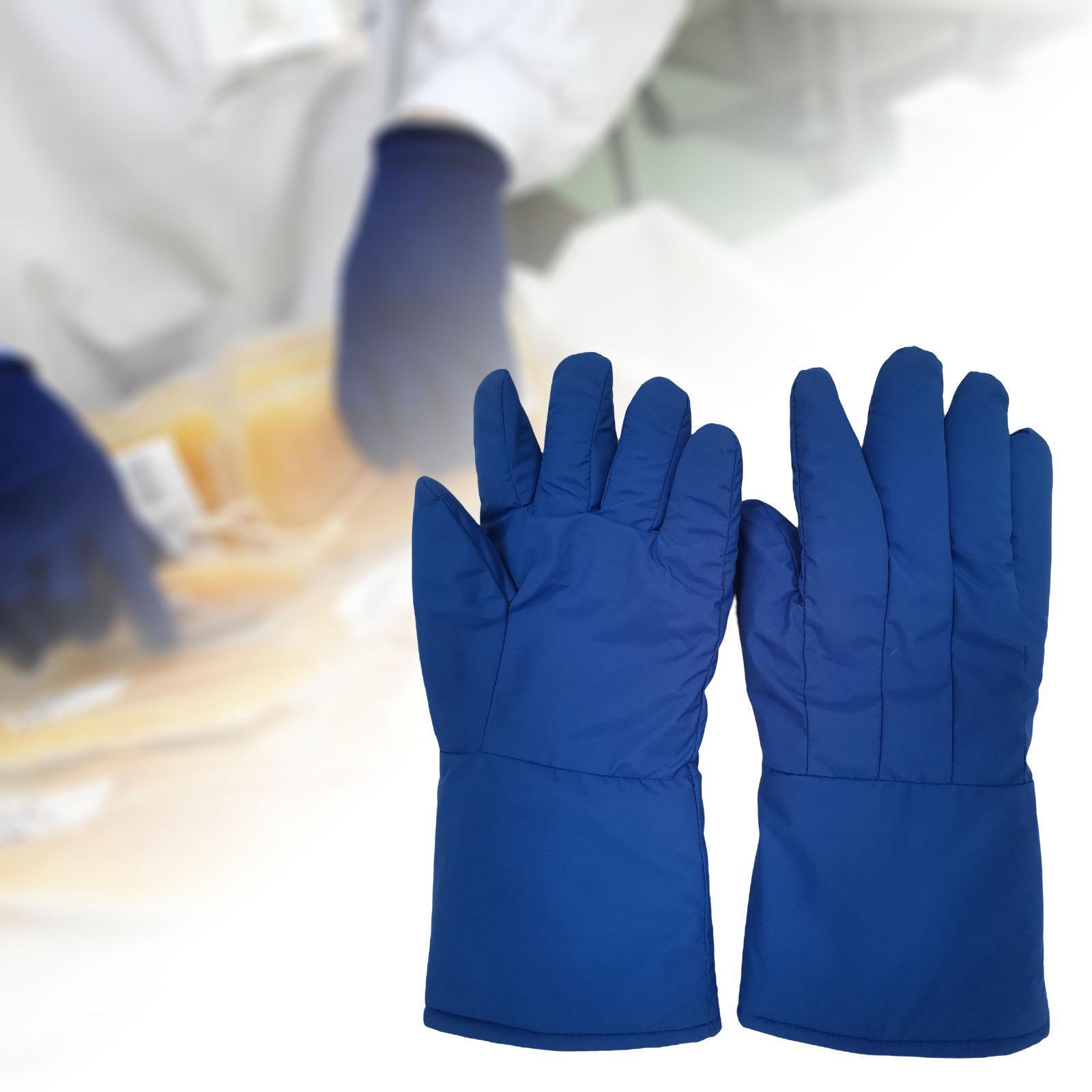 Cold Resistant Gloves Liquid Nitrogen Protection Cryogenic Gloves for Cold Storage