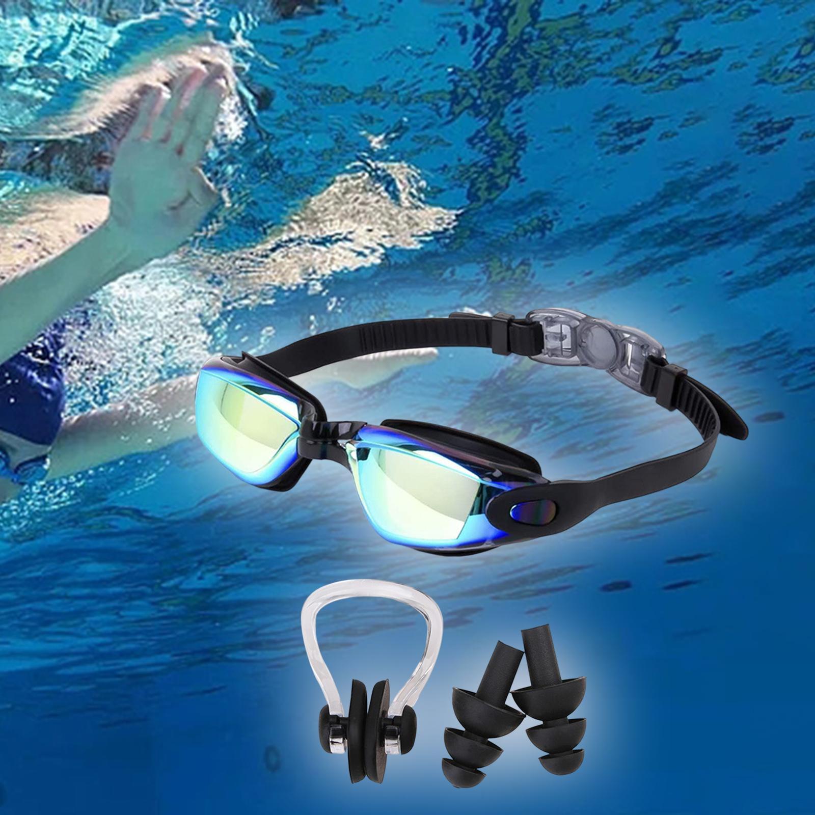 Swim Goggles, Anti Fog No Leaking Swimming Goggles for Men Women