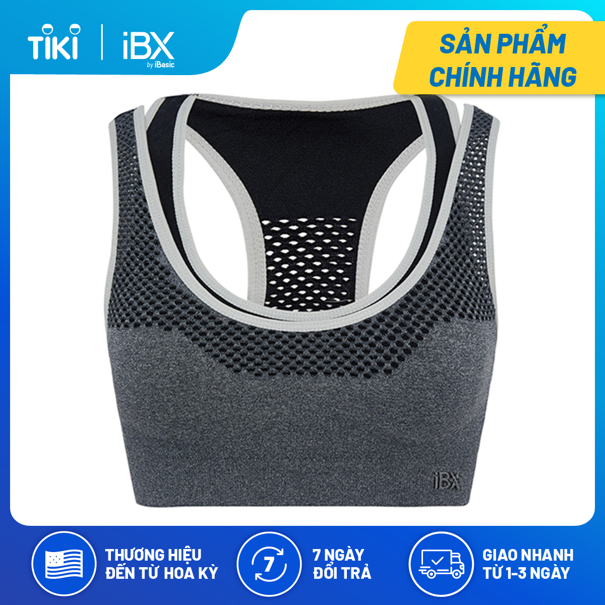 Áo ngực thể thao nữ tập Yoga, Gym IBX IBX117