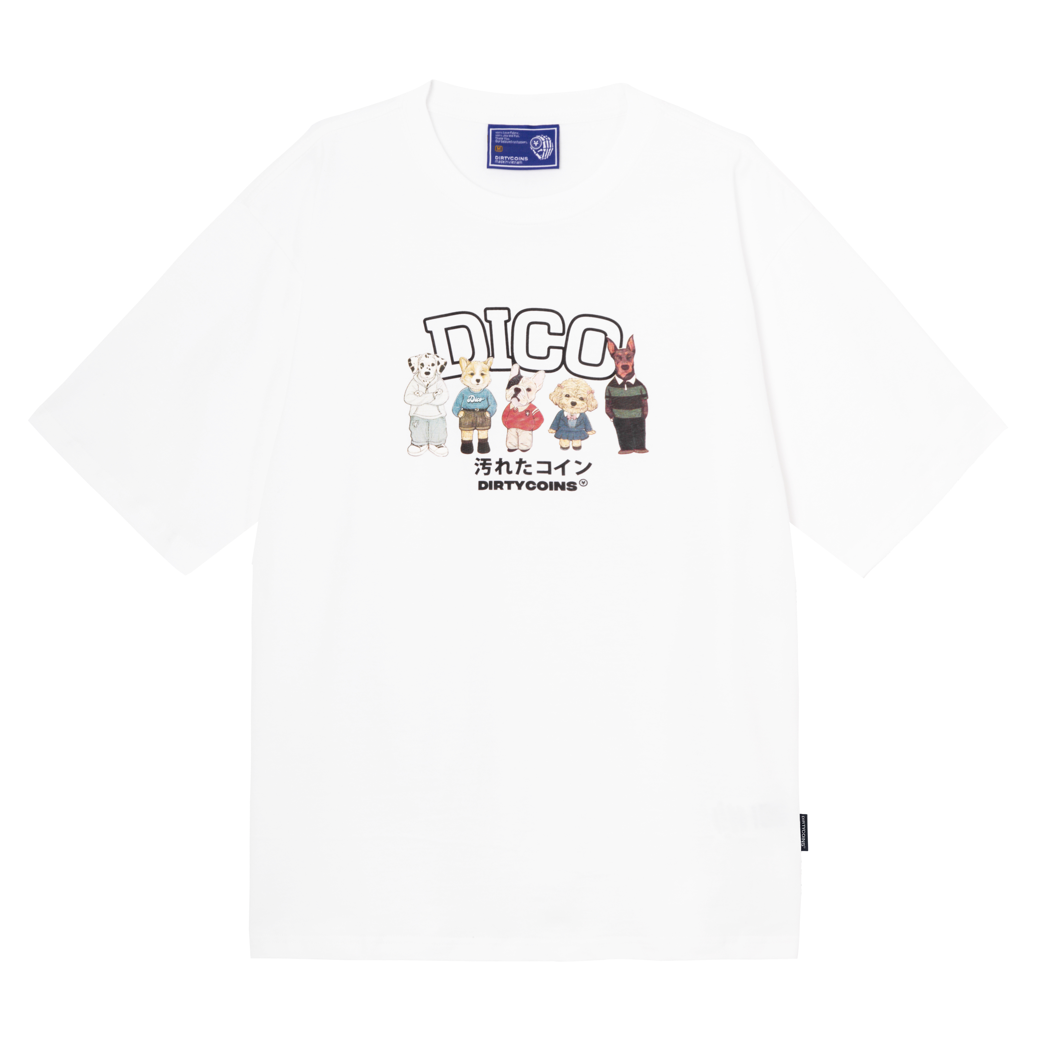 Dico Áo thun Puppies Hangouts T-shirt - White