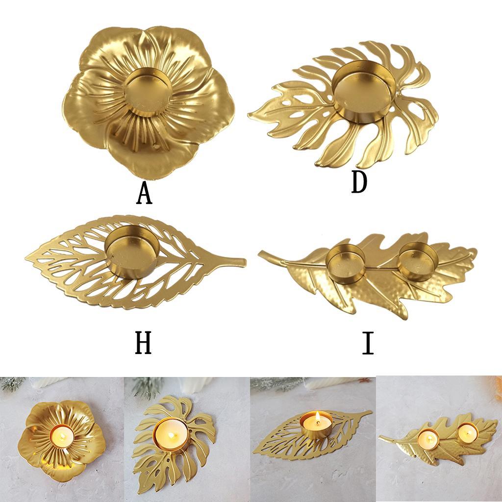 Nordic Candle Holder Candlestick Ornament for Pillar Candles Decorative A