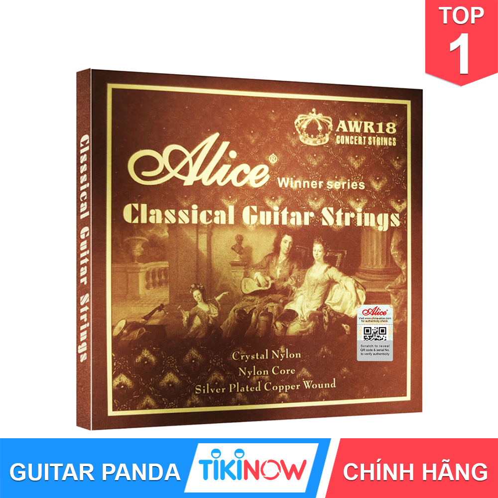 Dây Đàn Guitar Classic Cao Cấp Alice AWR18 GUITAR PANDA