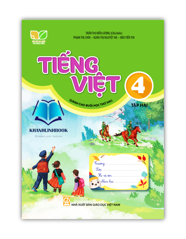 Sách - Combo Tiếng Việt 4 - tập 1 + 2 (Dành cho buổi học thứ hai) (Kết nối tri thức với cuộc sống)