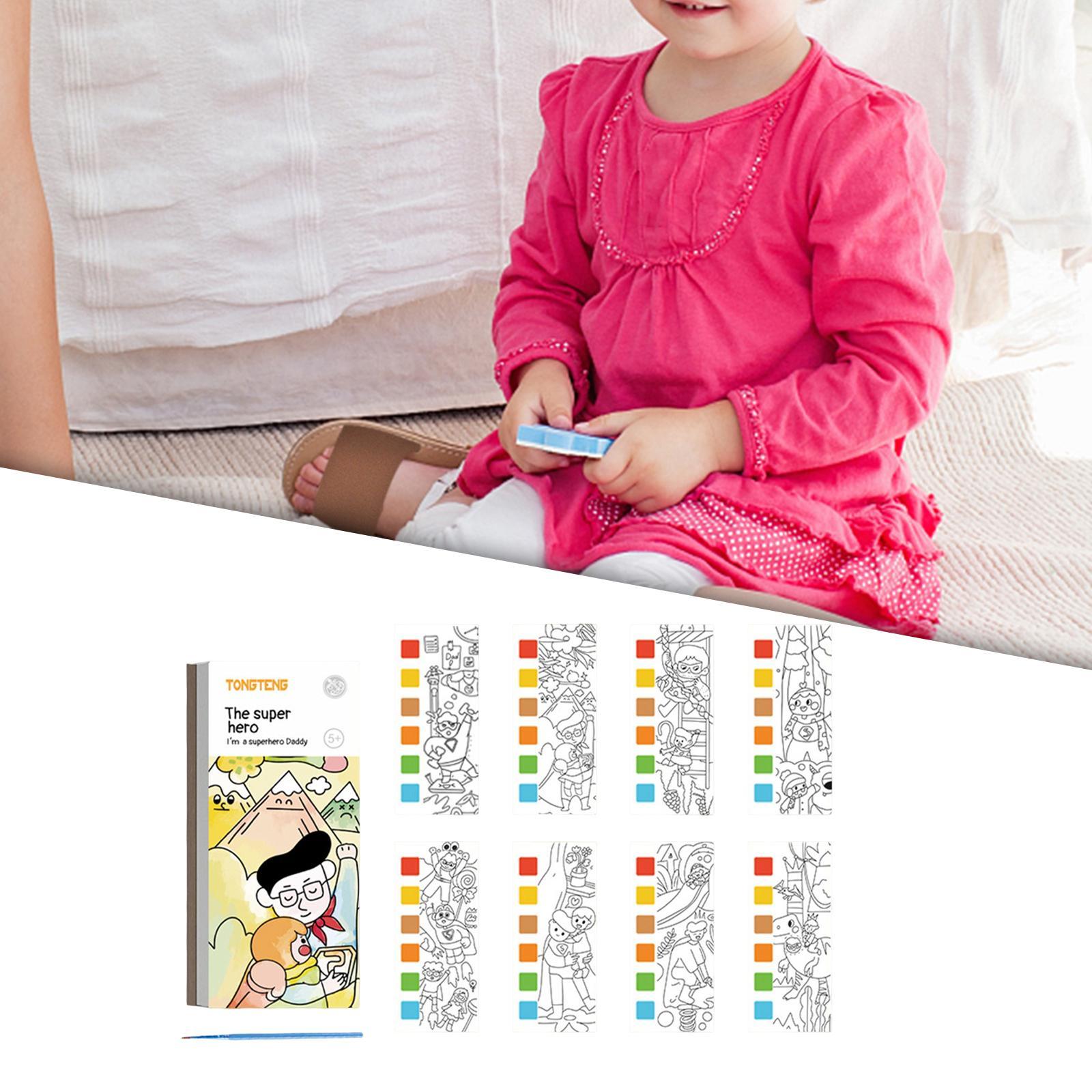 Watercolor Painting Book Entertainment Leisure Creativity for Beginners Souvenir