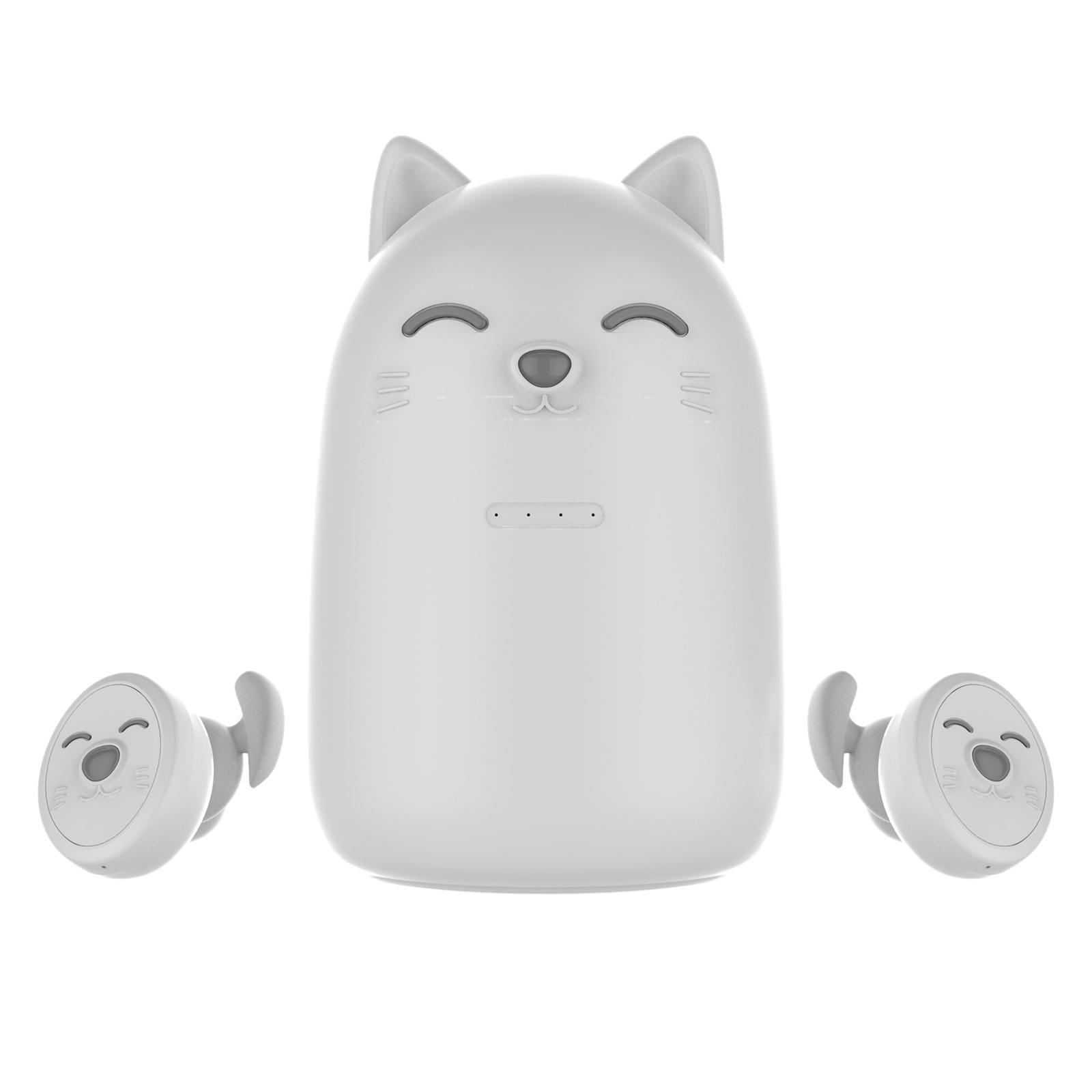 Wireless Earbuds Earphones Touch Function Headphones Stereo Sweatproof Pink