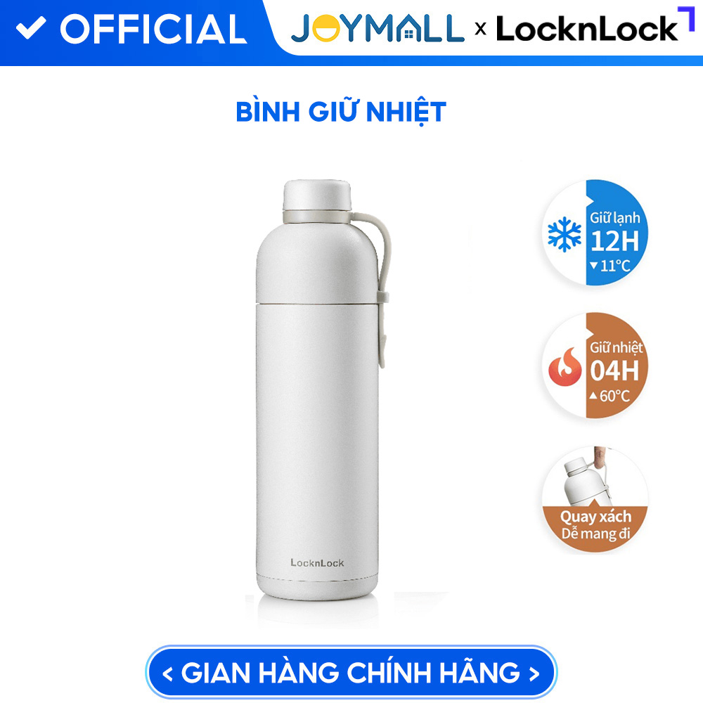 Bình giữ nhiệt Lock&ampLock Belt Bottle LHC4267IVY490ml – Màu Ngà