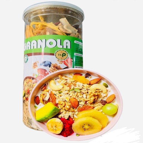 1KG GRANOLA NGŨ CỐC DINH DƯỠNG KHÔNG YẾN MẠCH