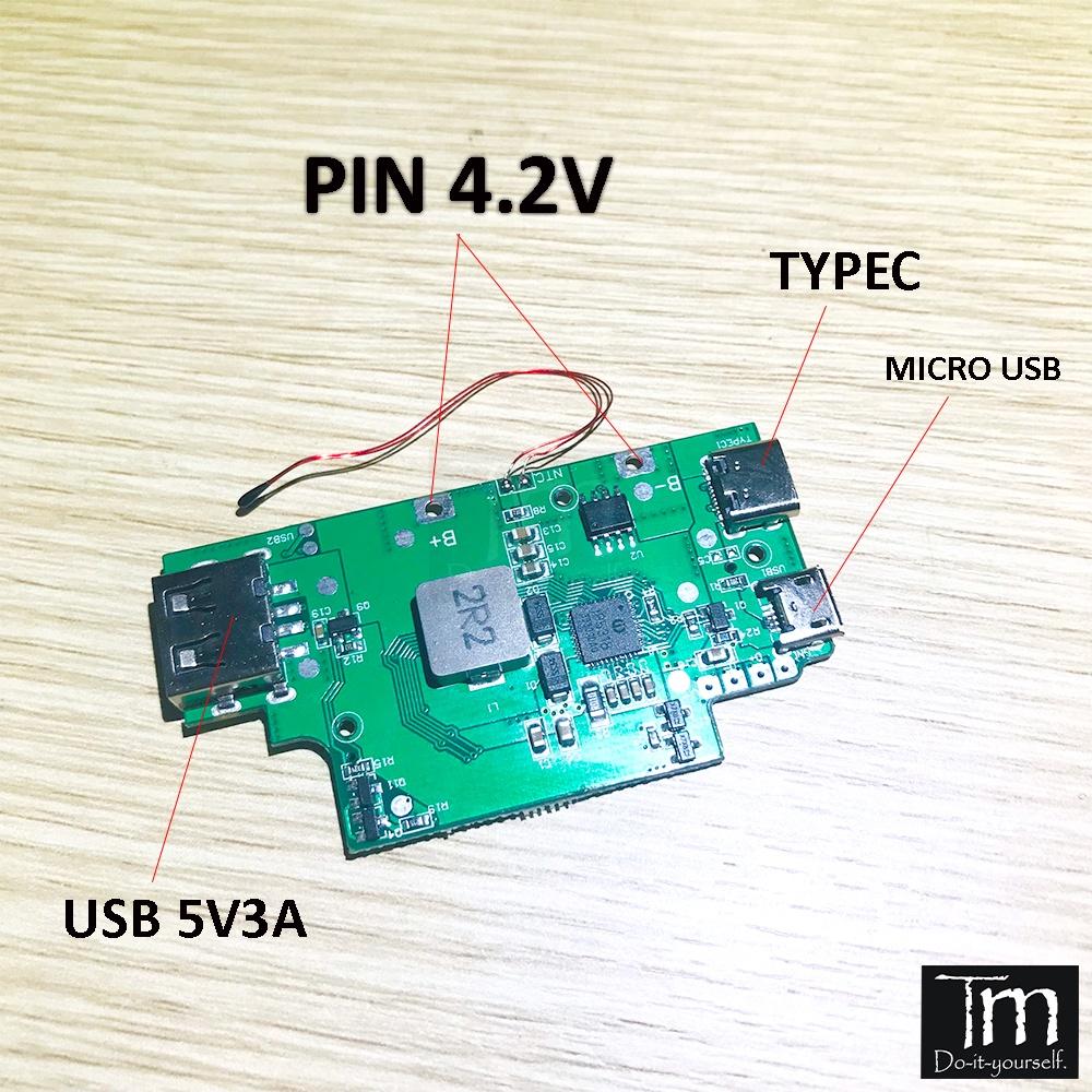 Mạch Sạc Dự Phòng IP5318 5V3A Mới