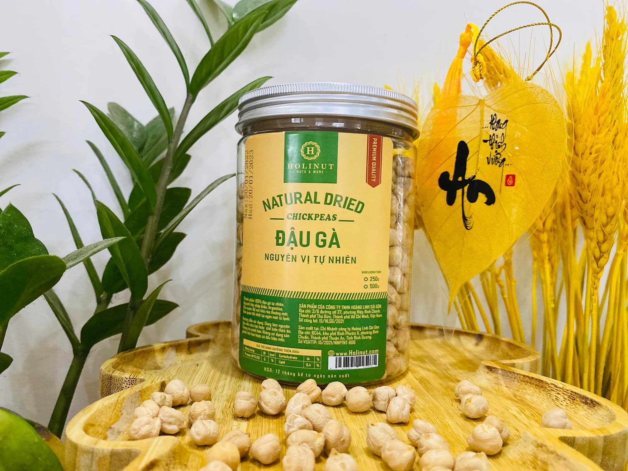 Hạt Đậu Gà Chickpeas Holinut Xuất Xứ Argentina /500gr/