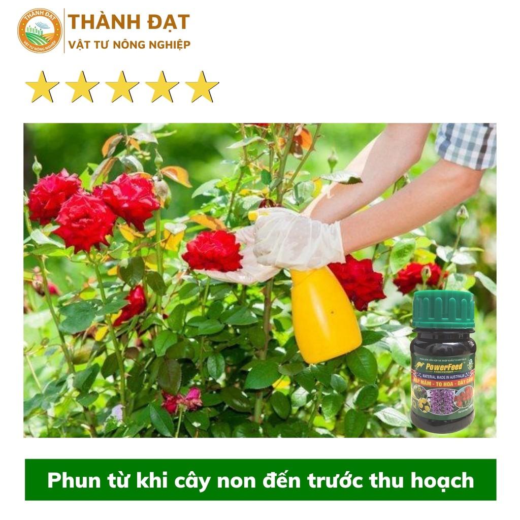 Phân bón lá đa trung lượng nhập khẩu từ úc giúp bung rễ bật mầm lọ 100ml