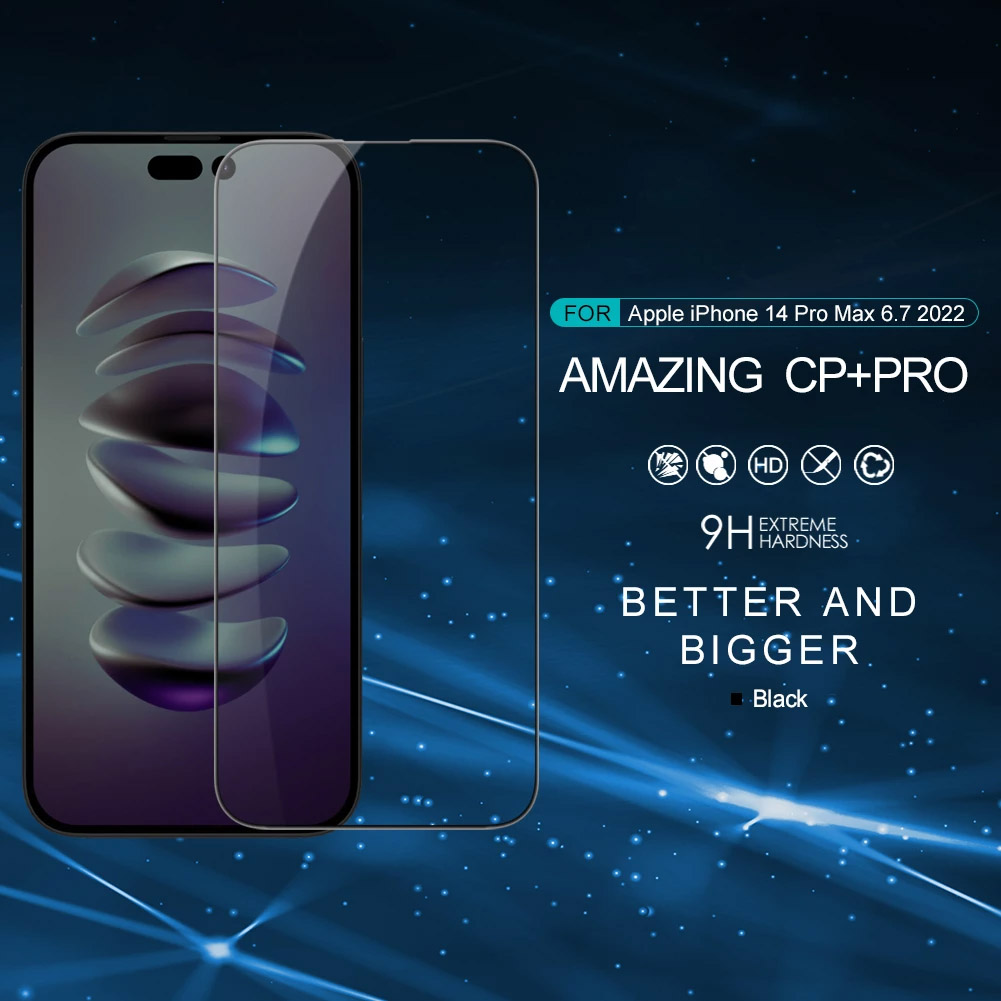 Cường lực dành cho iPhone 14 Pro Max Nillkin CP+Pro chính hãng- Hàng chính hãng