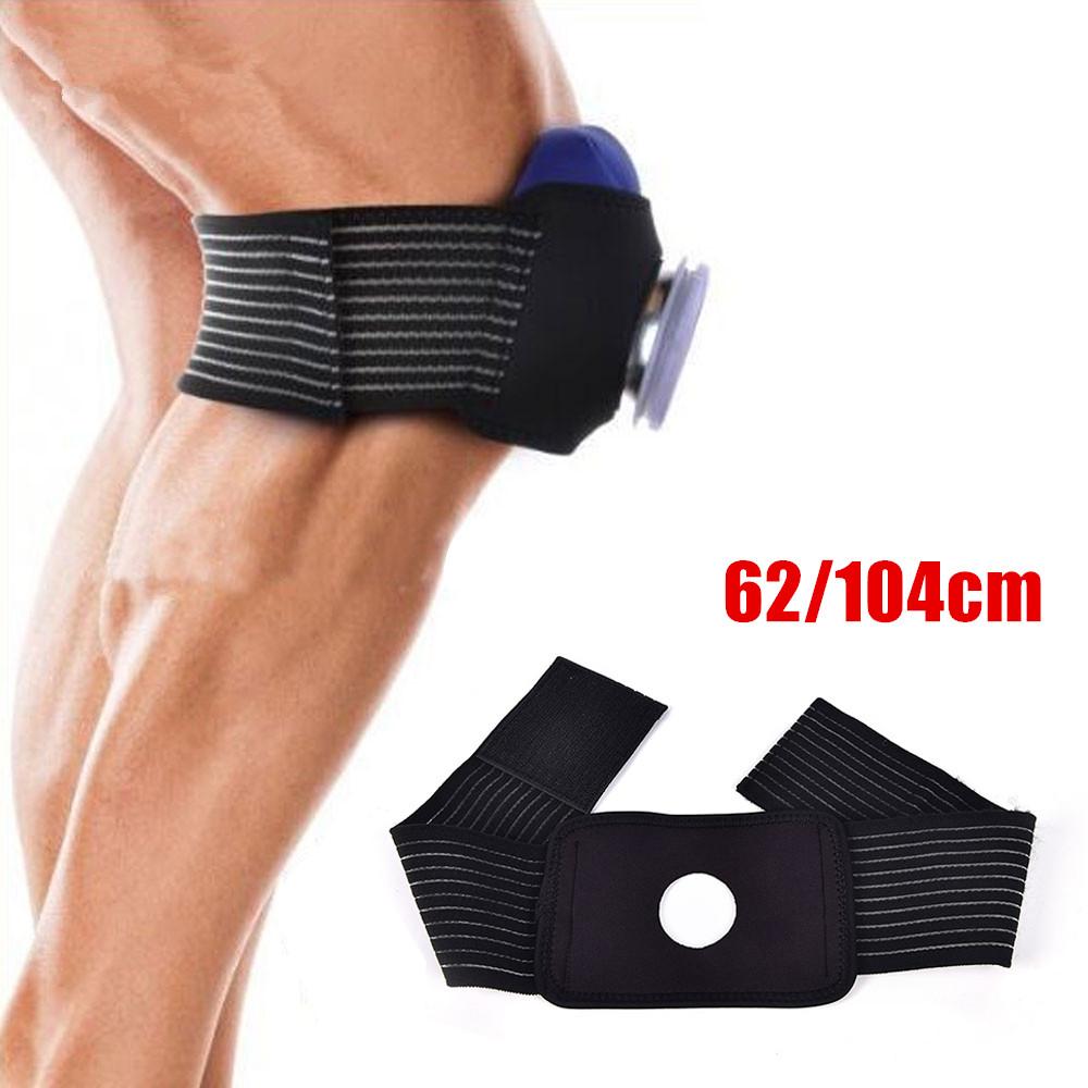1PCS 62/104cm nylon sọc băng băng băng di động cho bộ bảo vệ gói băng đầu gối Color: Auburn