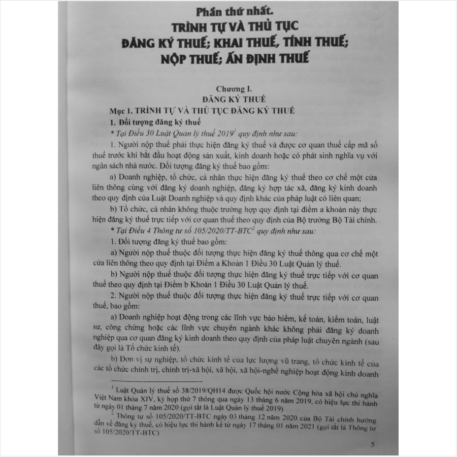 Sách Hướng Dẫn Chi Tiết Thực Hiện Việc Đăng Ký Thuế, Khai Thuế, Tính Thuế, Ấn Định Thuế, Nộp Thuế, Sử Dụng Hóa Đơn, Chứng Từ Điện Tử - V2053T