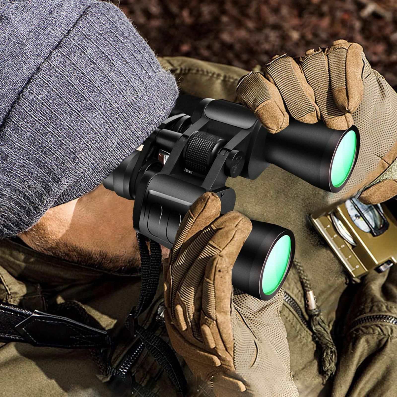 20x50 Binoculars Bird Watching Hunting Concert Waterproof Low Light Night Version Binoculars, Lightweight and Easy to Carry