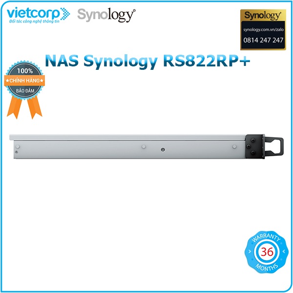 Thiết bị lưu trữ mạng NAS Synology RS822RP+ - Hàng Chính Hãng