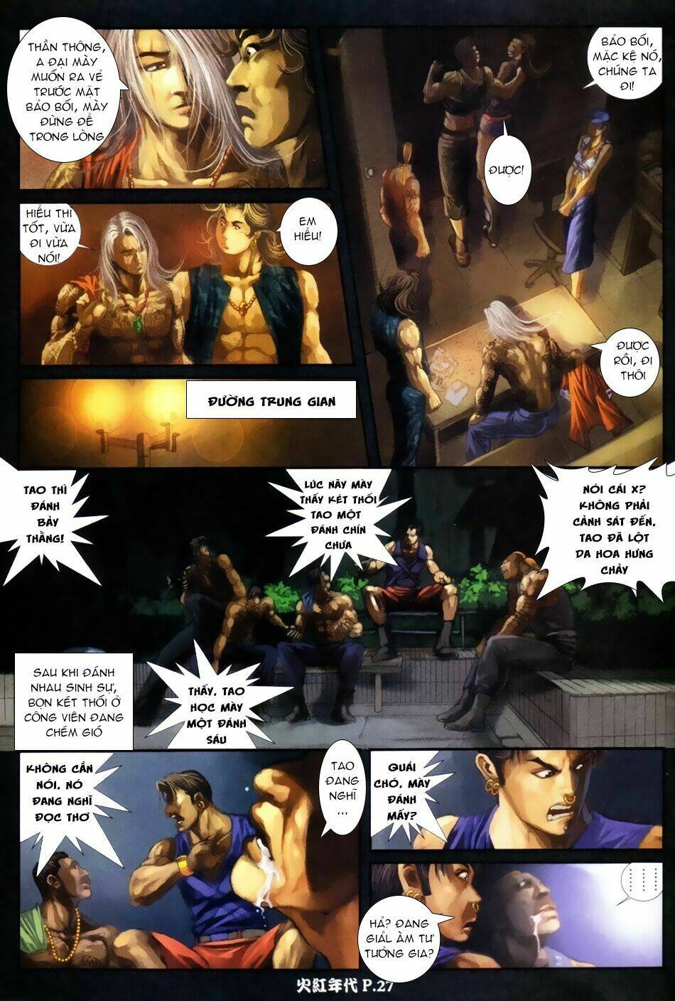 hỏa hồng niên đại hắc cốt đường chapter 60 24