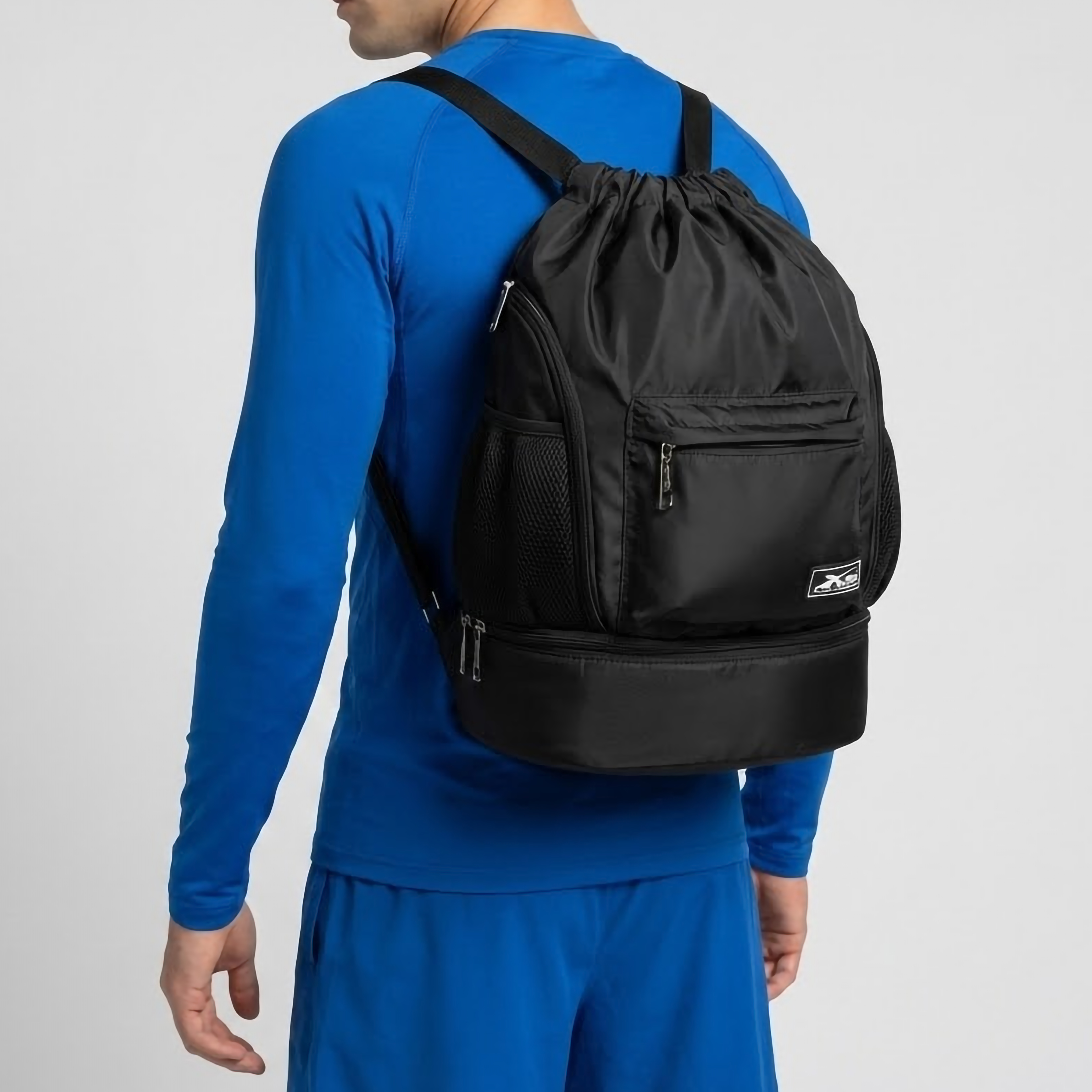 Túi Rút Thể Thao Balo Dây Rút Xbags Wisdom – Túi Dây Rút Cao Cấp Chống Thấm Nước, Siêu Nhẹ, Sành Điệu Cá Tính, Đi Chơi, Đi Tập, Đi Du Lịch XB6004