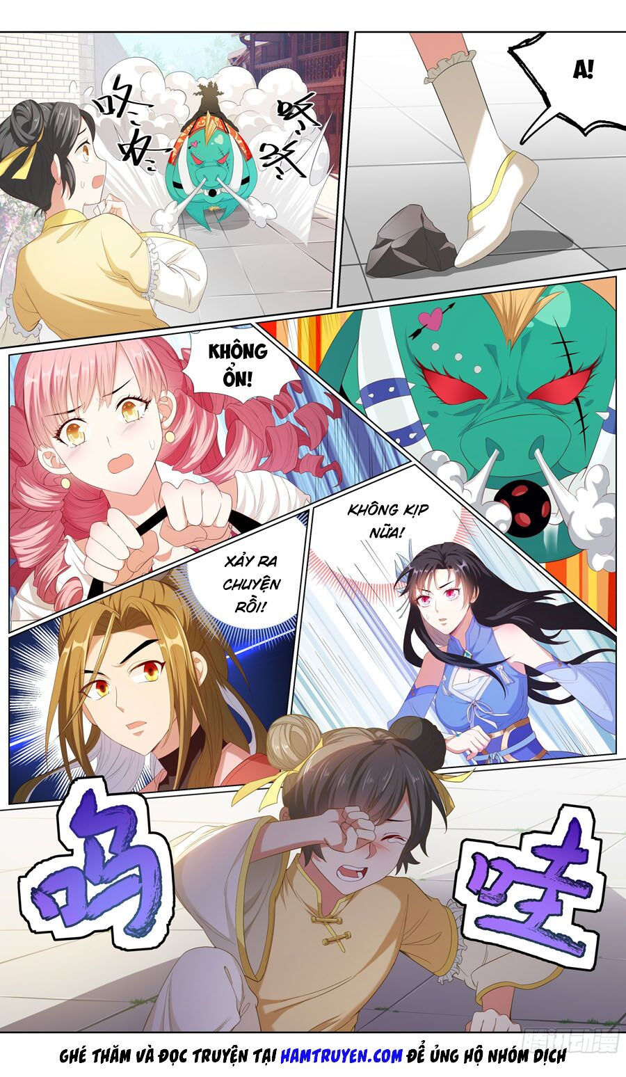 hệ thống ép ta làm nhân vật phản diện chapter 6 5