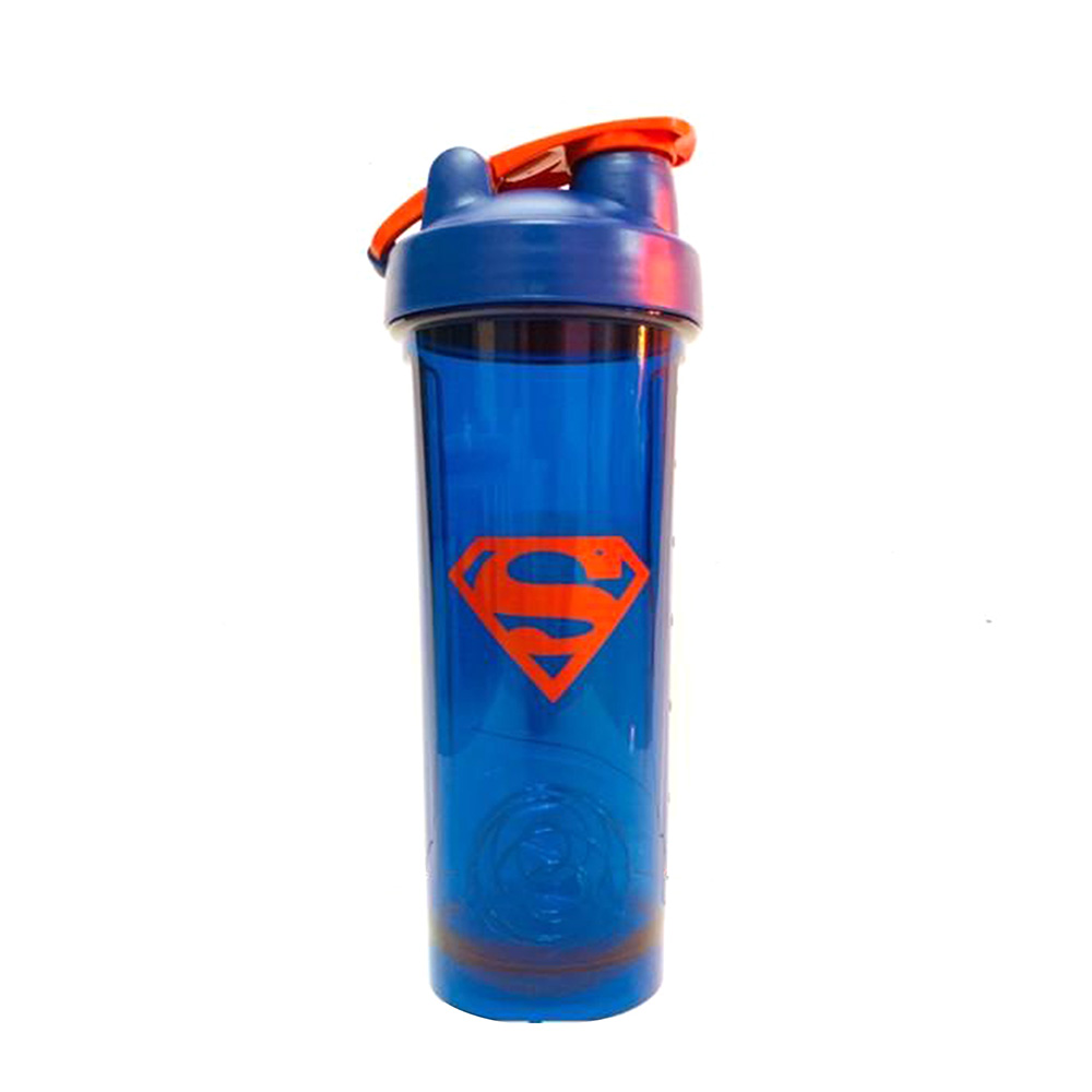 Bình lắc thể thao tập Gym in hình Siêu Anh Hùng - dung tích 700ml dùng đựng nước, lắc hòa tan thực phẩm bổ sung