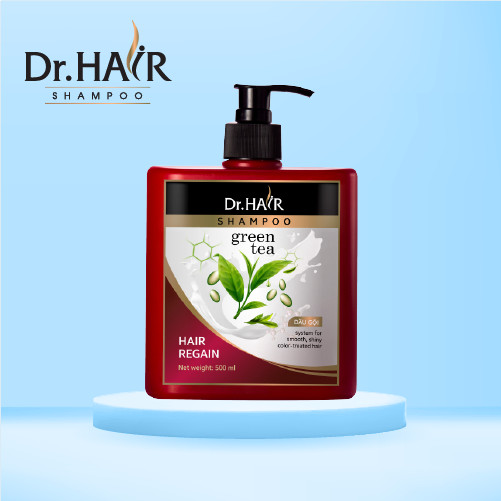 Dầu gội Dr.Hair ngăn rụng tóc hương Trà Xanh 500ml