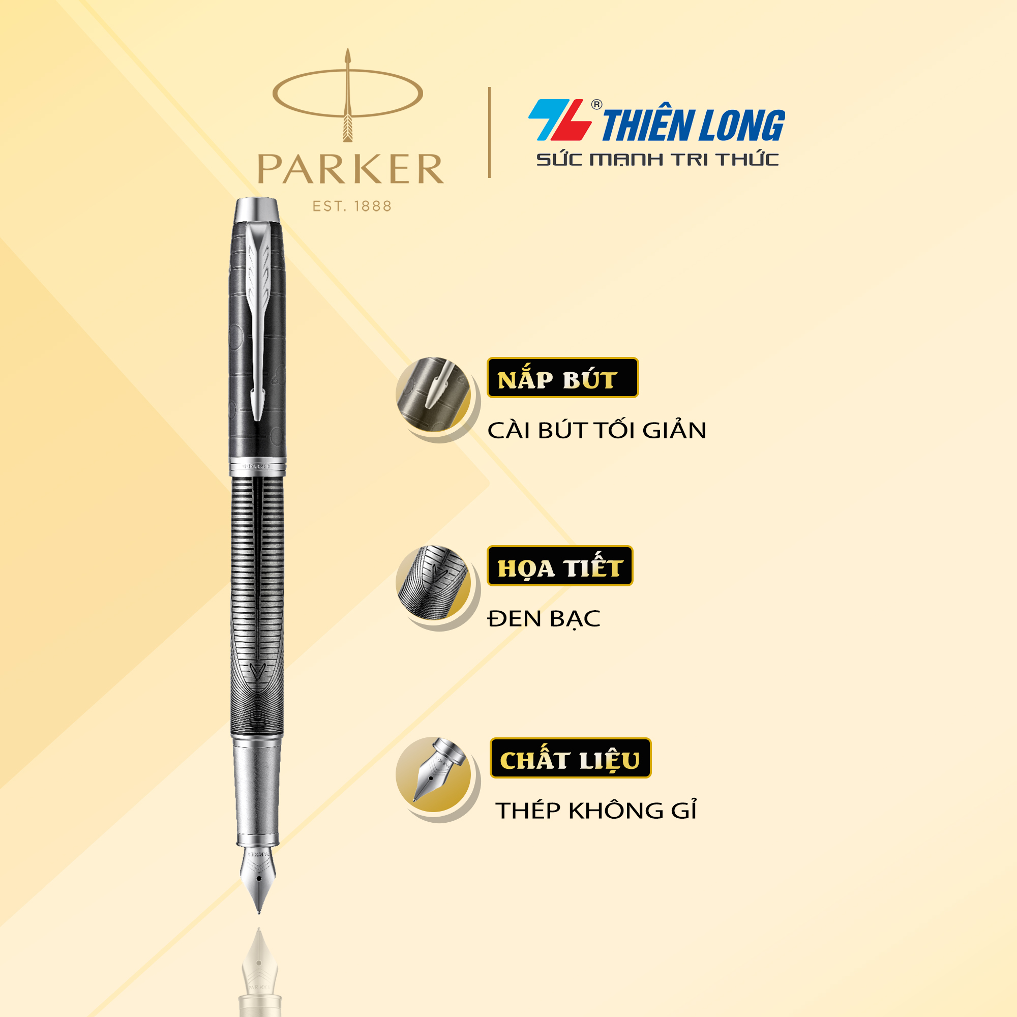 Bút máy cao cấp Parker IM SE Metallic GB4-2074141