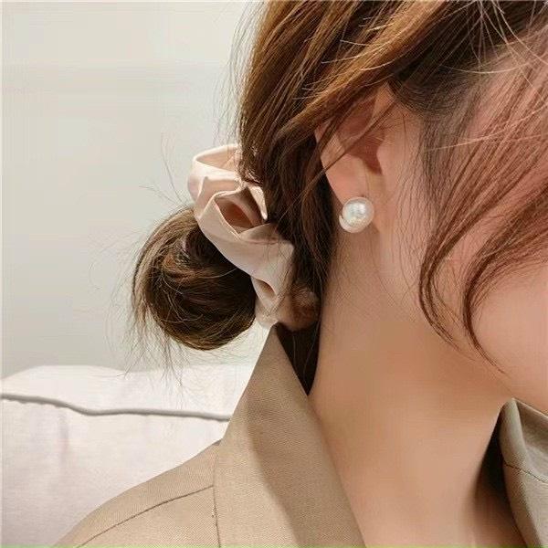 Bông tai thời trang nữ nửa hạt cườm  BTBS TH211