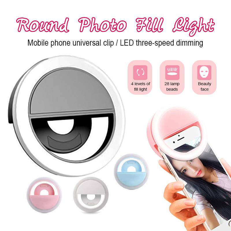 Đèn LED Selfie,Đèn Chụp Ảnh Tự Sướng,Tạo Ánh Sáng Mịn Khi Chụp Ảnh Tự Sướng,hỗ trợ chụp ảnh tự sướng dành cho điện thoại