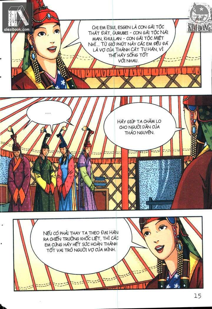 thành cát tư hãn chapter 55 14