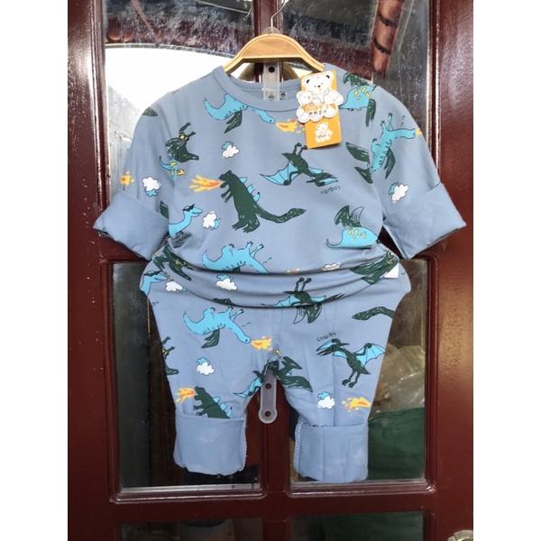 bộ dài tay xuất Hàn kaikai cho bé trai 8-15kg