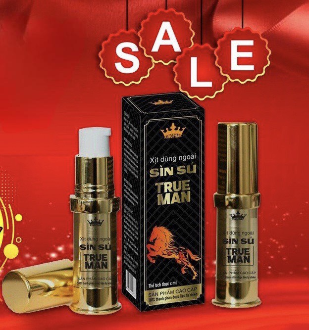 Chai xịt Sìn xu Kingphar, dùng ngoài da, nguyên chất, 5ml tặng 2ml