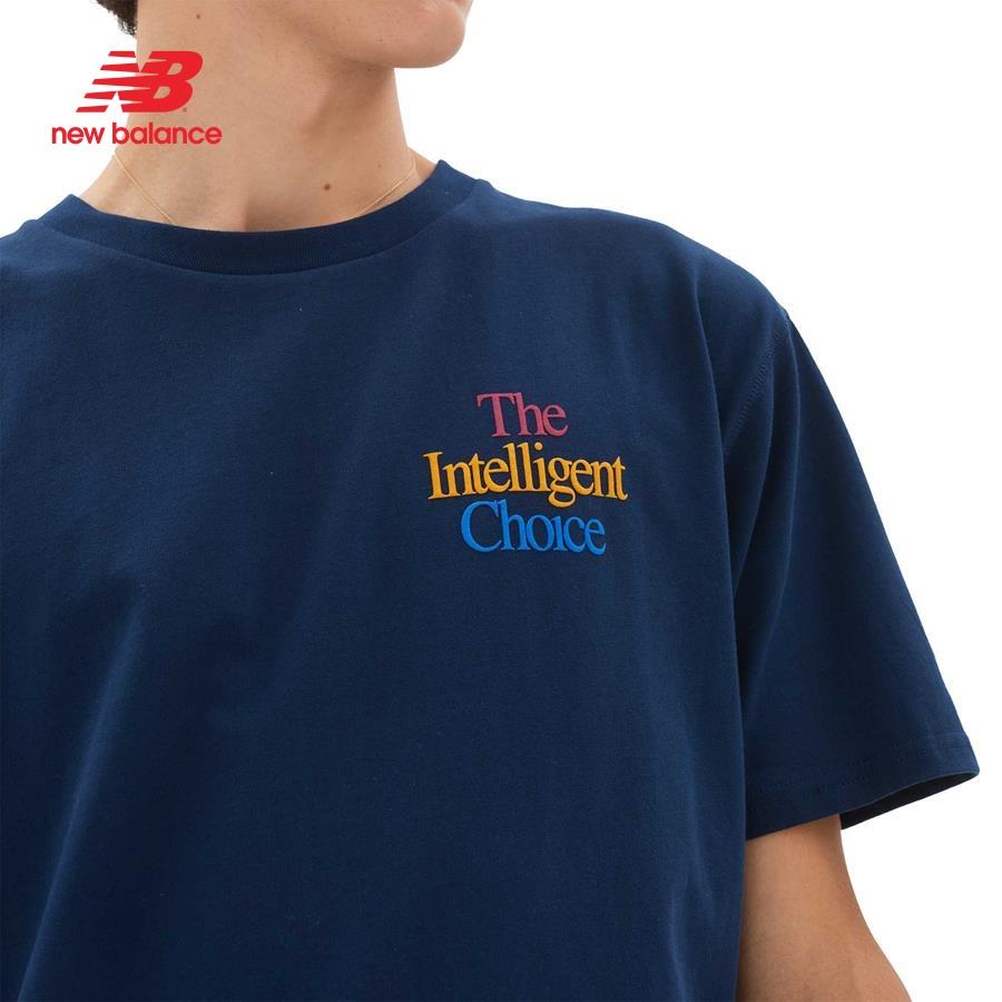 Áo thun thời trang nam New Balance APP LIFESTYLE T-SHIRT M NATURAL INDIGO - AMT23502NGO