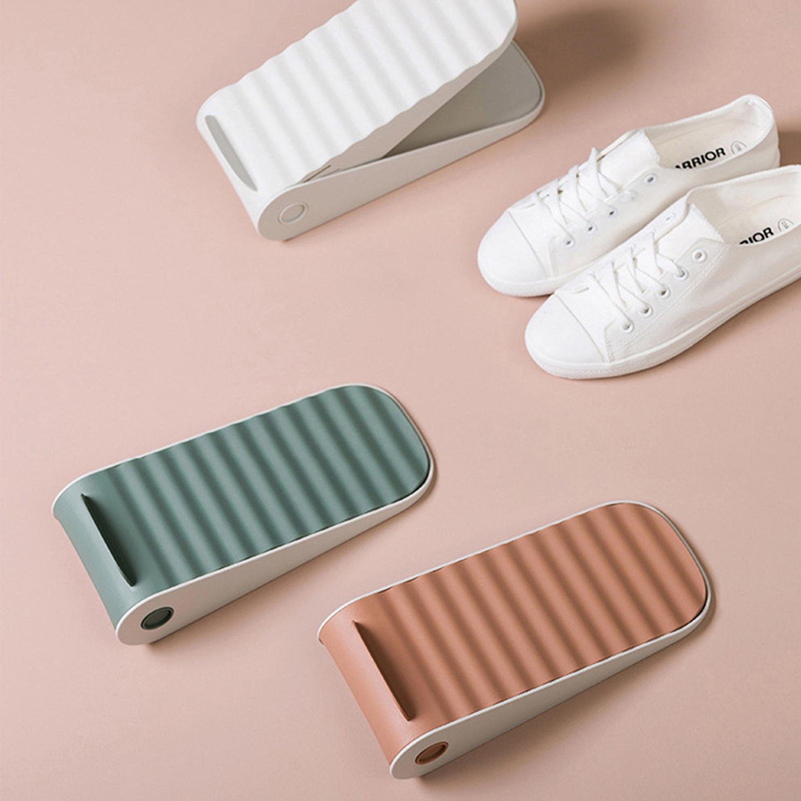 Shoe Slots Organizer Adjustable Shoe Slots Organizer Shoe Racks Shoe Space Saver Shoe Holder Shoe Stacker