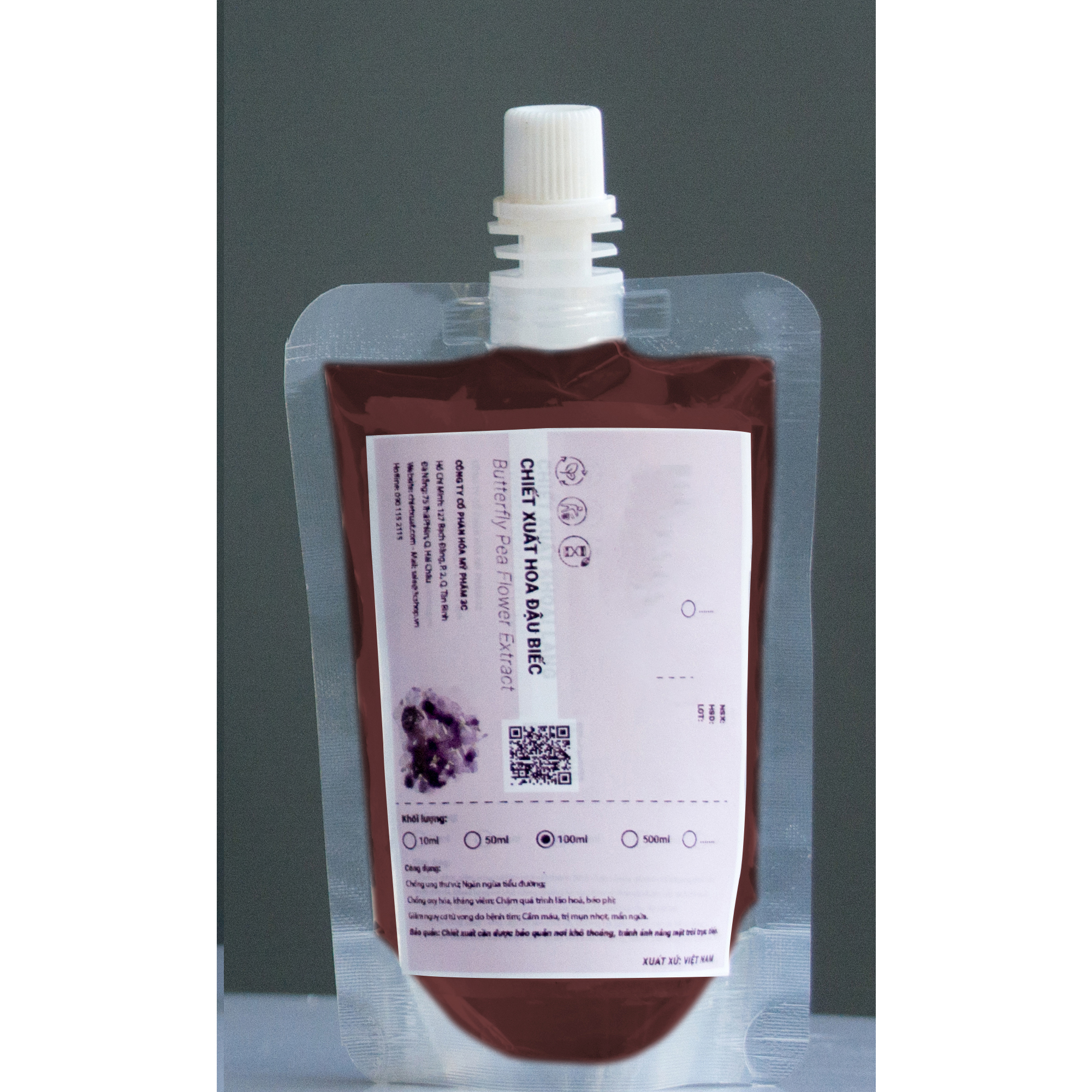 Chiết xuất hoa đậu biếc