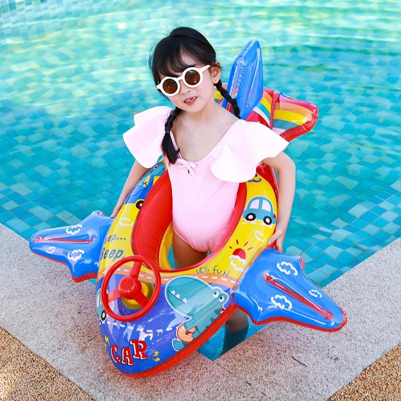 Phao Bơi Hình Máy Bay Dễ Thương Cho Bé