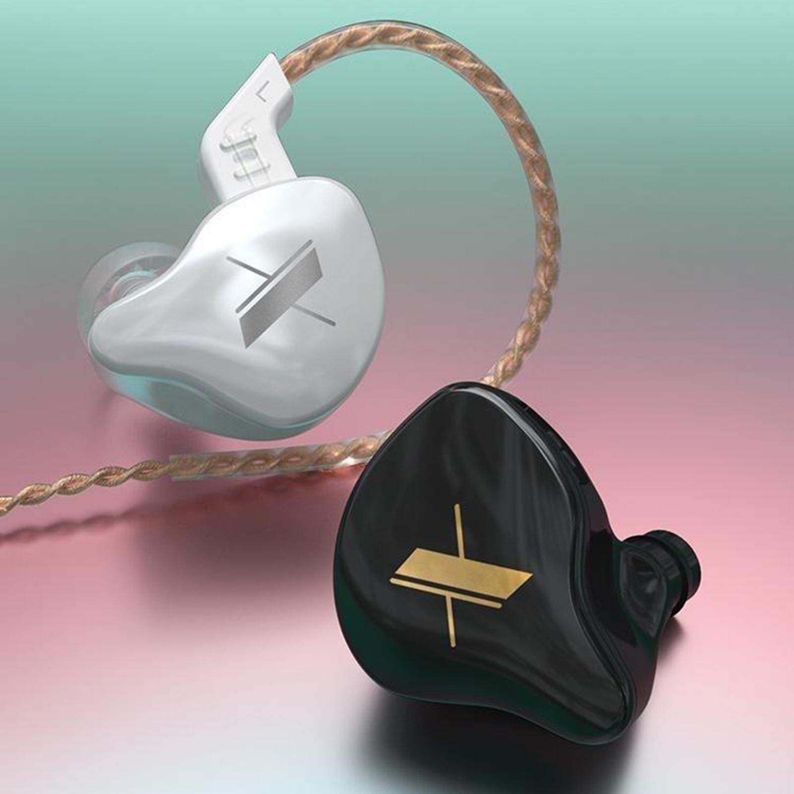 KZ 1DD Earphone In-Ear Earbud 10mm Dynamic Driver white no mic