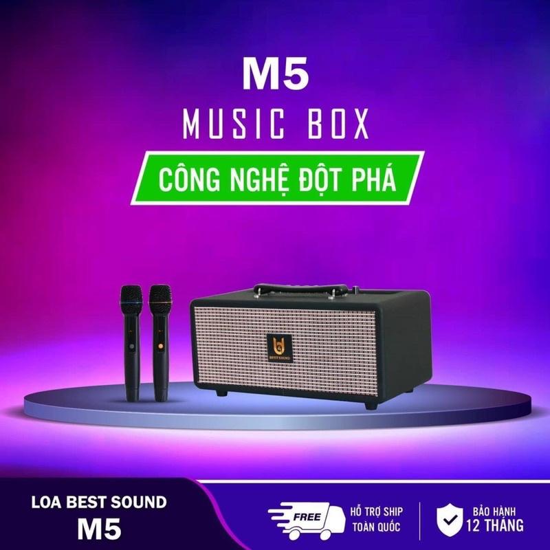 Loa di động cao cấp chính hãng Best Sound M5 Musicbox (hàng nhập khẩu)