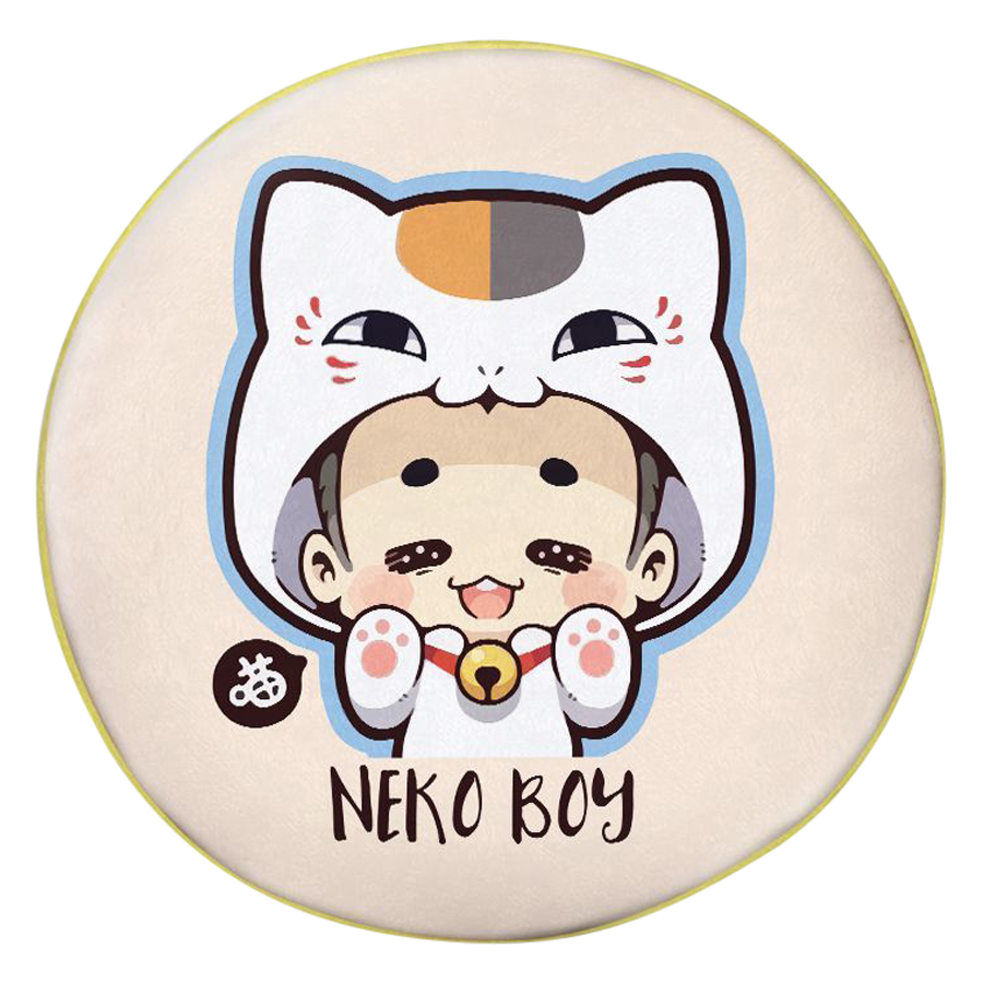 Gối tròn Cậu bé mèo - GOCP158