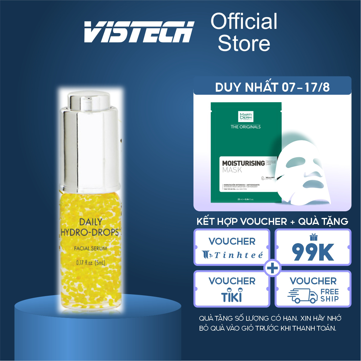 Tinh chất dưỡng da mềm mịn, chống lão hóa, giúp phục hồi da Obagi Daily Hydro-Drops