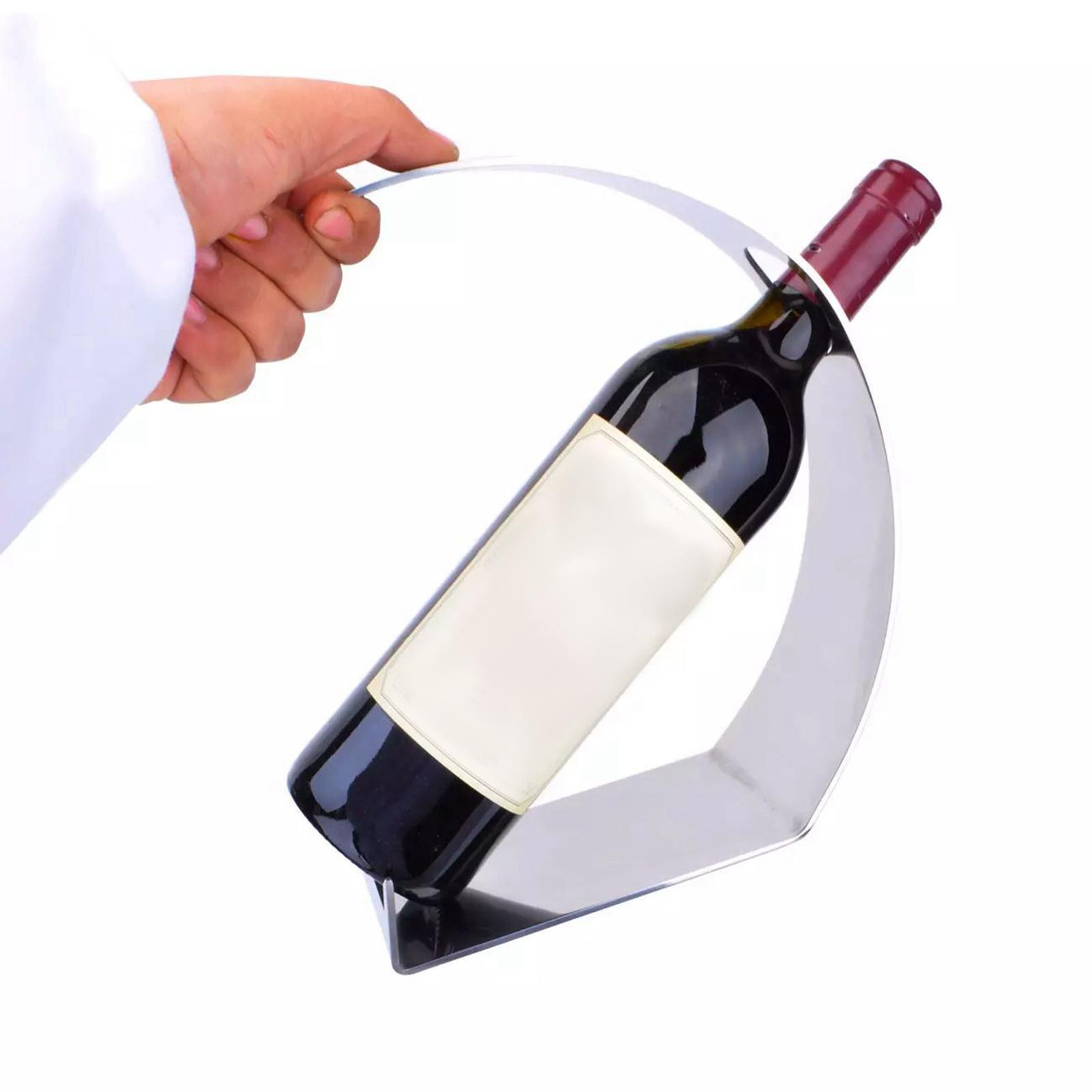 Bottle Holder Rack Display Stand Bottles Organizer Stand for Hotel Pantry