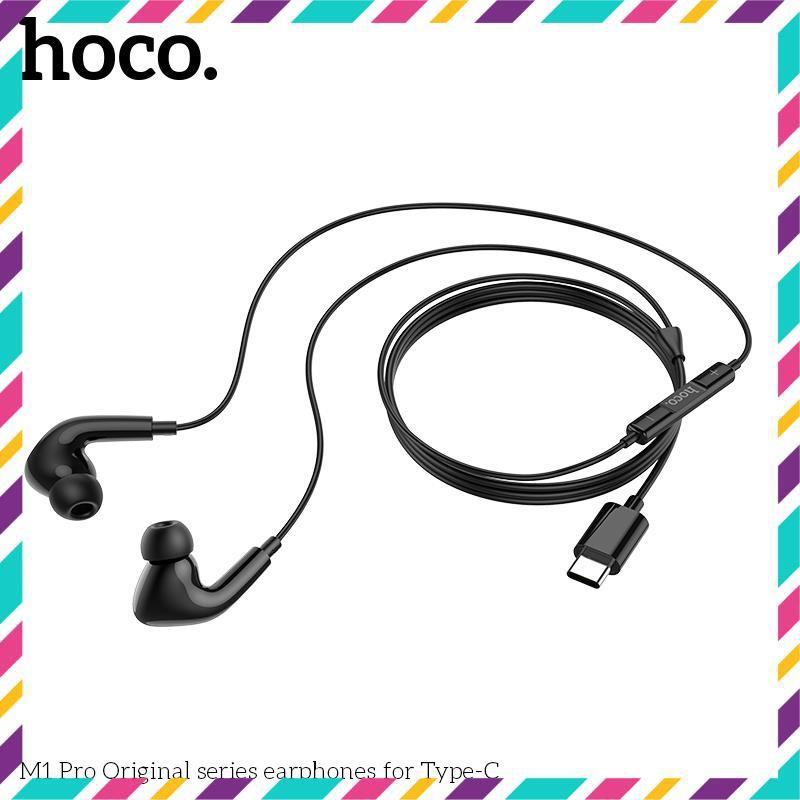 Tai Nghe Nhét Tai hoco M1pro Type-C / Chân 3.5mm Giảm Tiếng Ồn