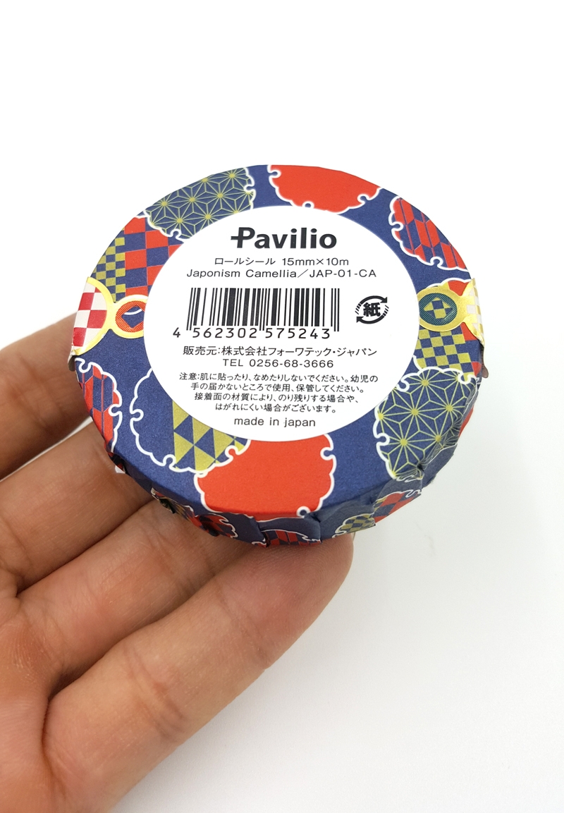 Băng Keo Trang Trí Pavilio Camellia JAP-01-CA