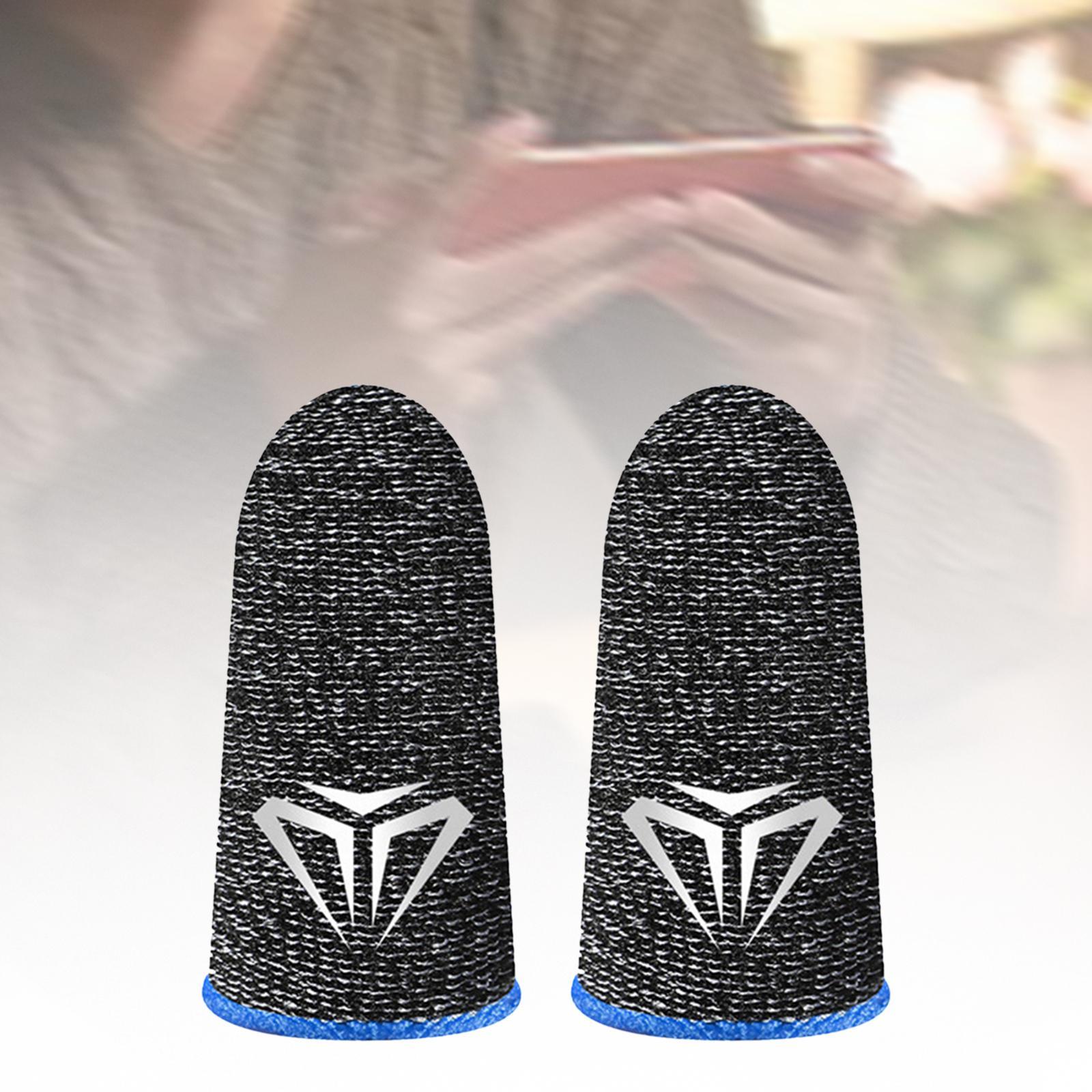 Phone Gaming Finger Sleeves Breathable Gaming Finger Sleeves for Mobile Game