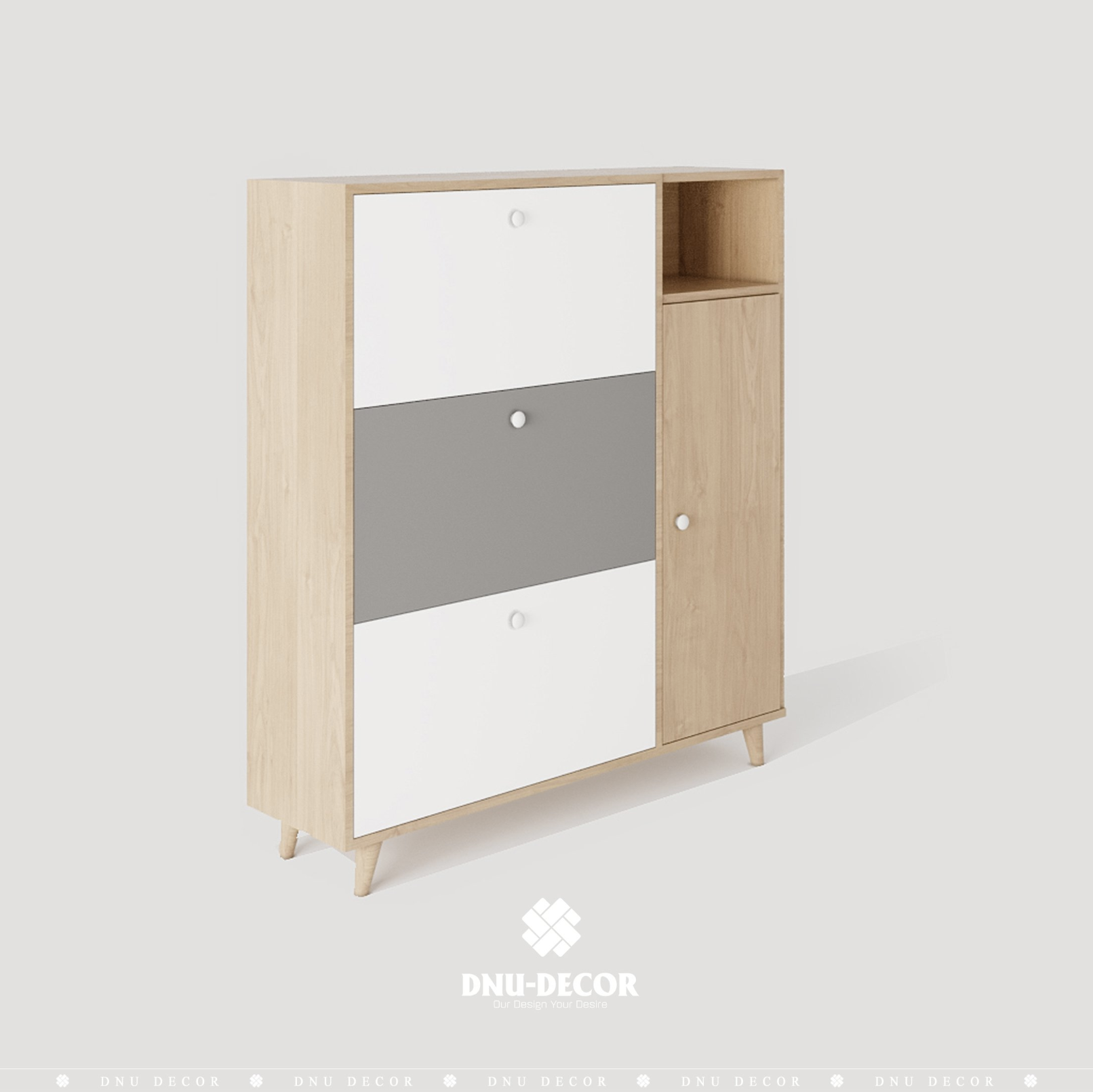 Tủ giày Bento gỗ MDF phong cách Hiện đại/Tối giản/Bắc Âu/Countryside/Taiwan