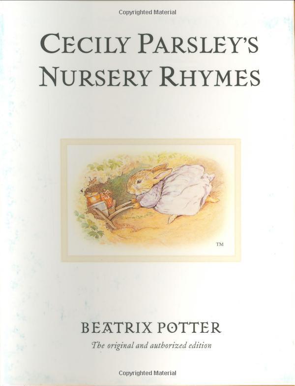 Cecily Parsley's Nursery Rhymes: Centenary Gold Edition