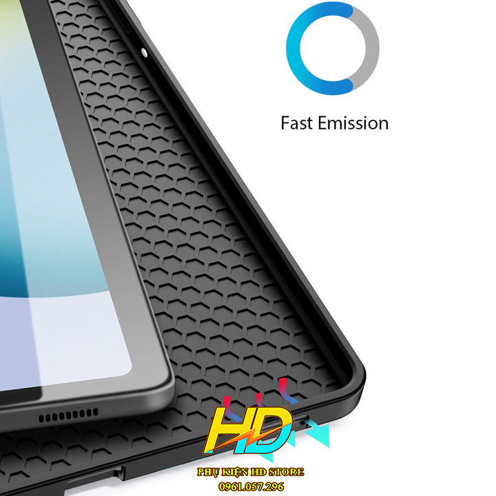 Bao Da Dành Cho SamSung Galaxy Tab S6 Lite P610/P615 Hiệu Dux Ducis DOMO Cao Cấp, Có Ngăn Đựng Bút Tiện Lợi - Hàng Chính Hãng