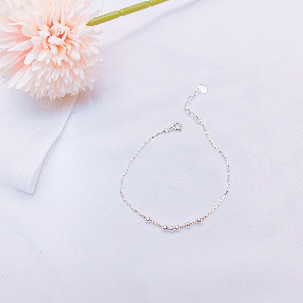 Lắc tay bibi silver - lắc tay s925 bạc cao cấp - lắc tay bi -