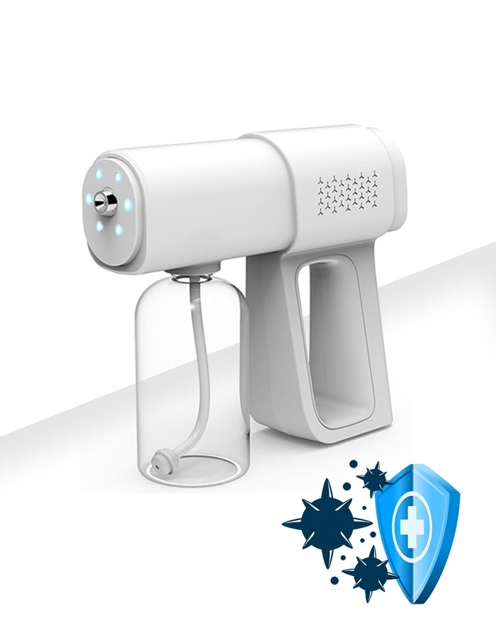 Máy Phun Khử Khuẩn Tia UV Công Suất Mạnh Mẽ Với 3 Tốc Độ Phun Tùy Chỉnh, Khoảng Cách Phun Xa Lên Đến 1.5m