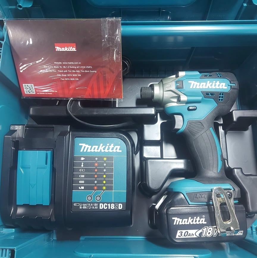 MÁY VẶN VÍT DÙNG PIN 155 N.M MAKITA DTD156SFE - HÀNG CHÍNH HÃNG