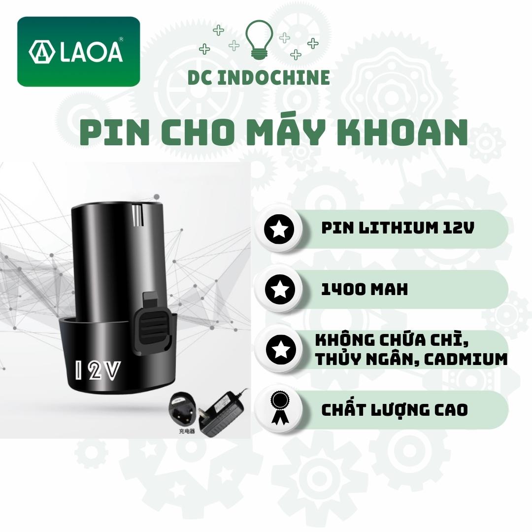 Pin Lithium 12V LAOA LA712112-bat, hàng chính hãng